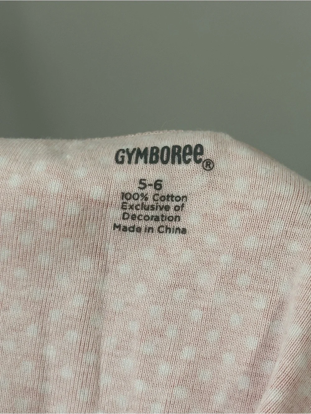 NWOT Gymboree Flower Graphic Polka Dot Cami Tank Camisole Top Sz 5-6 2009